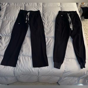 Figs Black pants, Joggers, Flair